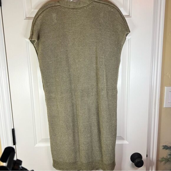 Lafayette 148 New York Olive Cardigan - Picture 2 of 6